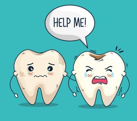 دلایل لکه دار شدن دندان