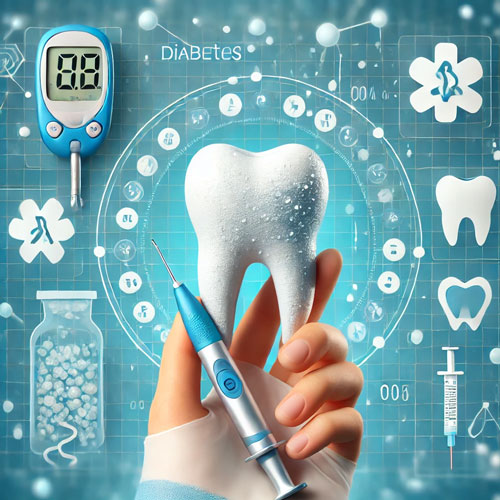 تاثیر دیابت بر سلامت دهان و دندان