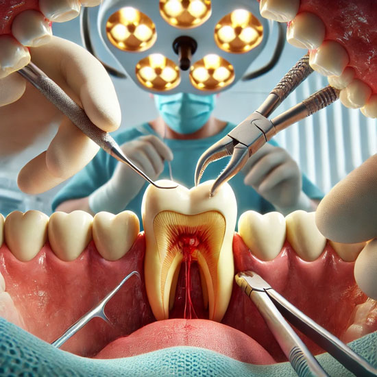 جراحی دندان‌ نهفته