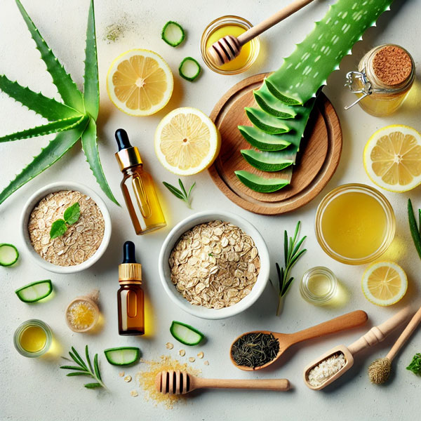 مواد طبیعی برای پاکسازی صورت